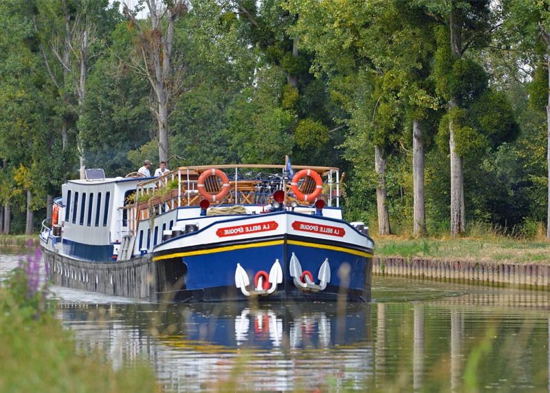 Take a barge cruise